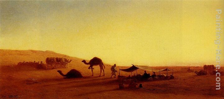 Charles Theodore Frere An Arab Encampment